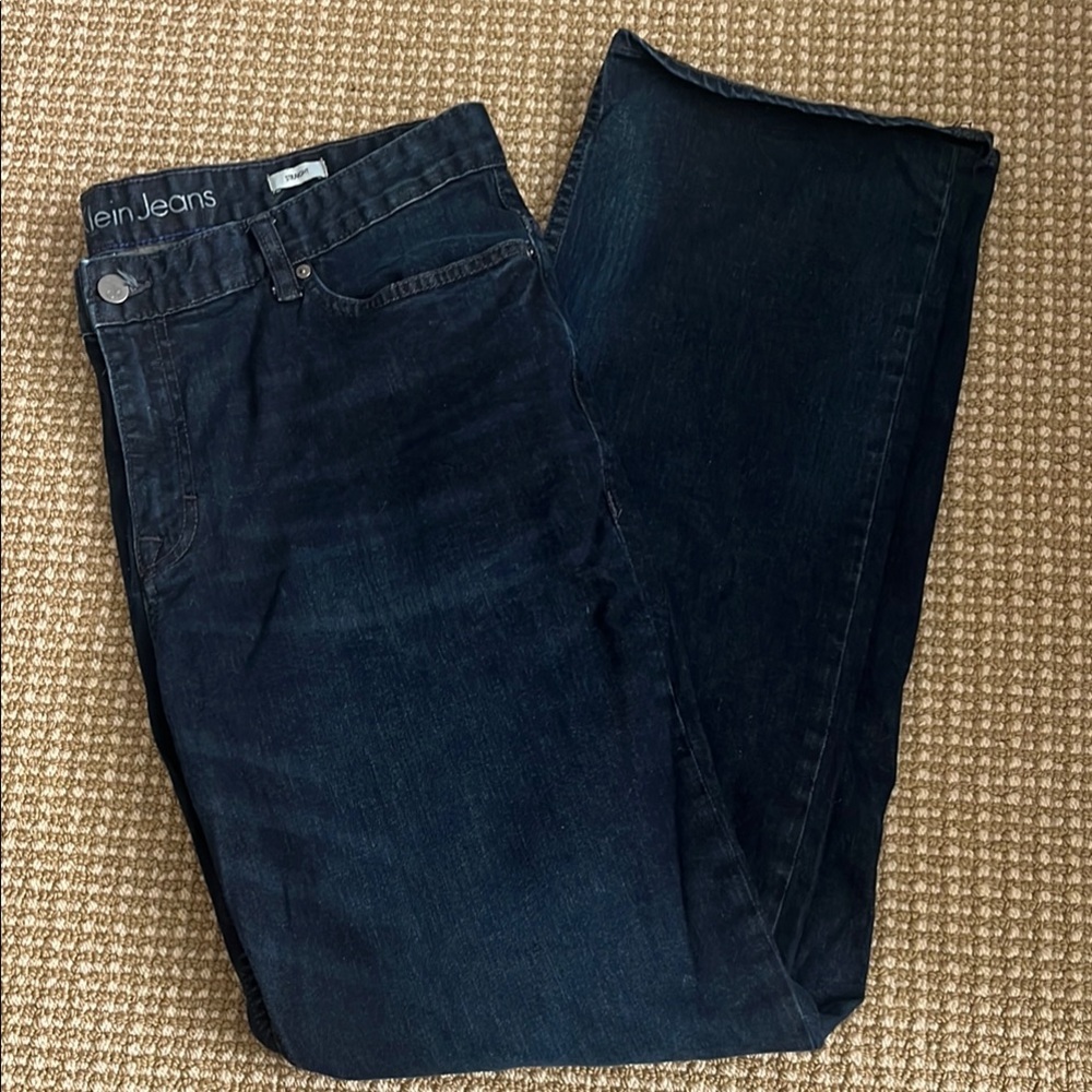 Calvin Klein Blue Straight Jeans